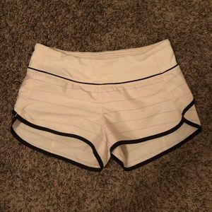 Lululemon slalom striped shorts